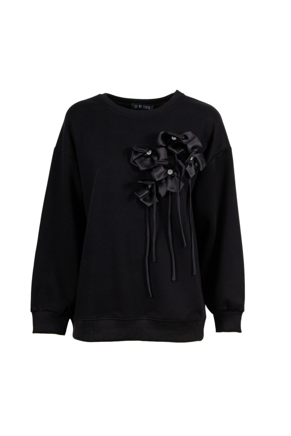 U R Ink LA COLOMA 750W4D6 FELPE NERO