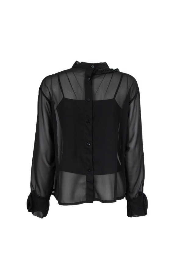 U R Ink LAS HERAS 234W4D6 CAMICIE E BLUSE NERO