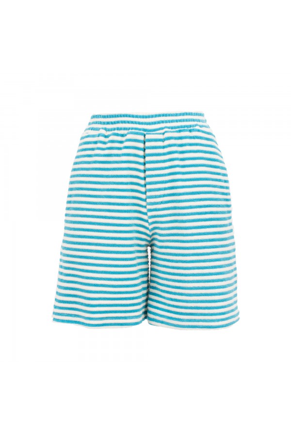 U R Ink LAS TUNAS 094S3V9 SHORTS BIANCO-CELESTE