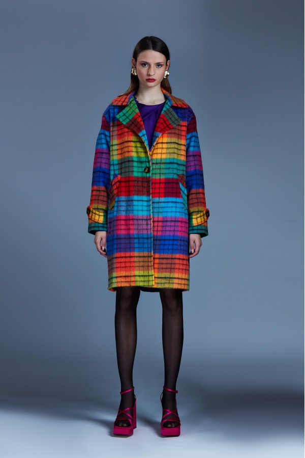 U R Ink LIMA727W2C2 CAPPOTTI MULTICOLORE