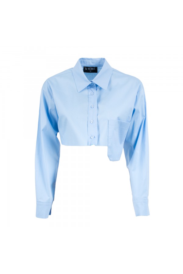 U R Ink LOBOS 254W3G0 CAMICIE E BLUSE CELESTE