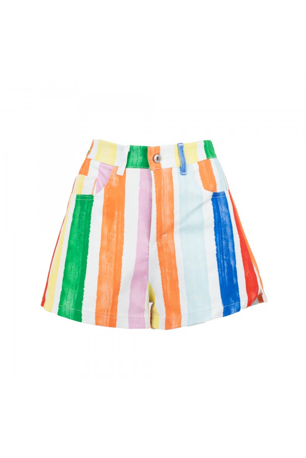 U R Ink LUGO094S3C2 SHORTS MULTICOLORE