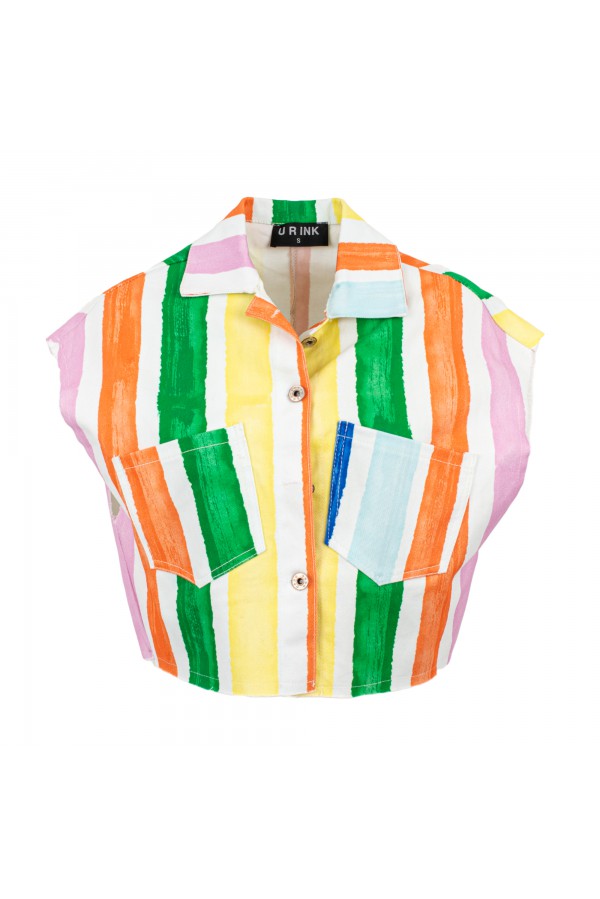 U R Ink LUGO124S3C2 TOP E BODY MULTICOLORE