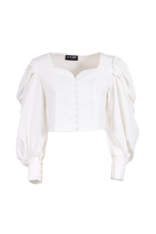 U R Ink MADRUGA 234W4D7 CAMICIE E BLUSE BIANCO