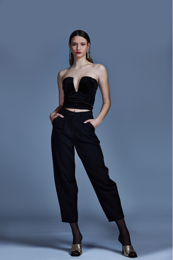 U R Ink MALAGA124W2D6 TOP e BODY NERO