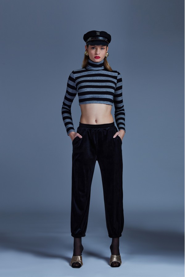 U R Ink MEDELLIN134W2Z9 MAGLIERIA NERO/GRIGIO