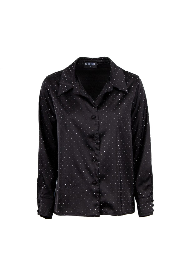 U R Ink NERJA 254W4D6 CAMICIE E BLUSE NERO