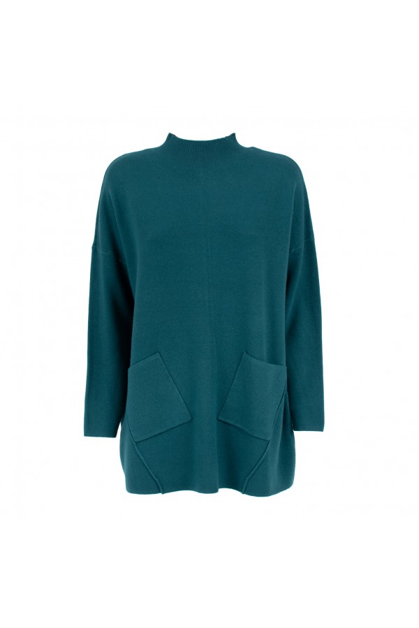 U R Ink NILDE204W1L9 MAGLIERIA GREEN-TEAL