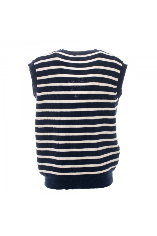 U R Ink OBERÁ134W23A MAGLIERIA BLU/BIANCO