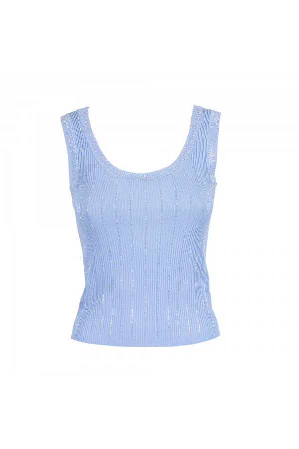 U R Ink PISCO 344S4G0 TOP E BODY CELESTE