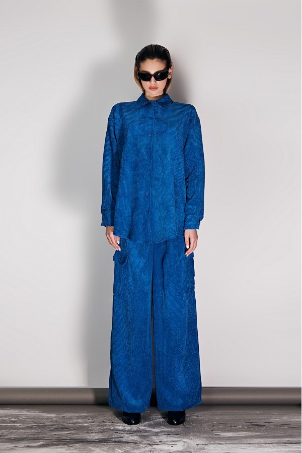 U R Ink PITALITO 244W3M0 PANTALONI BLU