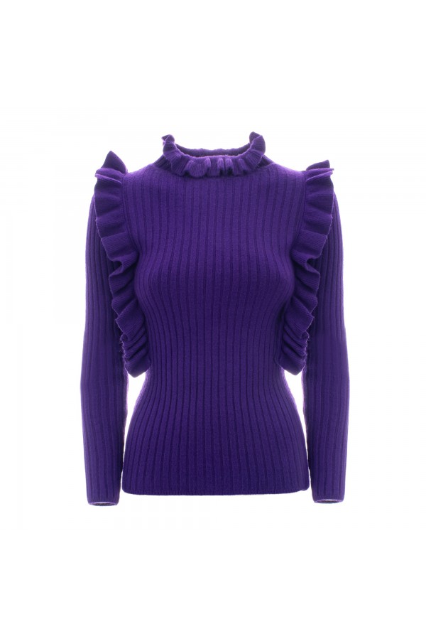 U R Ink PORTO134W2F8 MAGLIERIA VIOLA