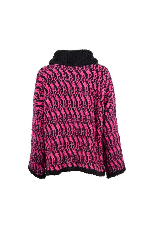 U R Ink RODAS 134W401 MAGLIERIA NERO/FUCSIA