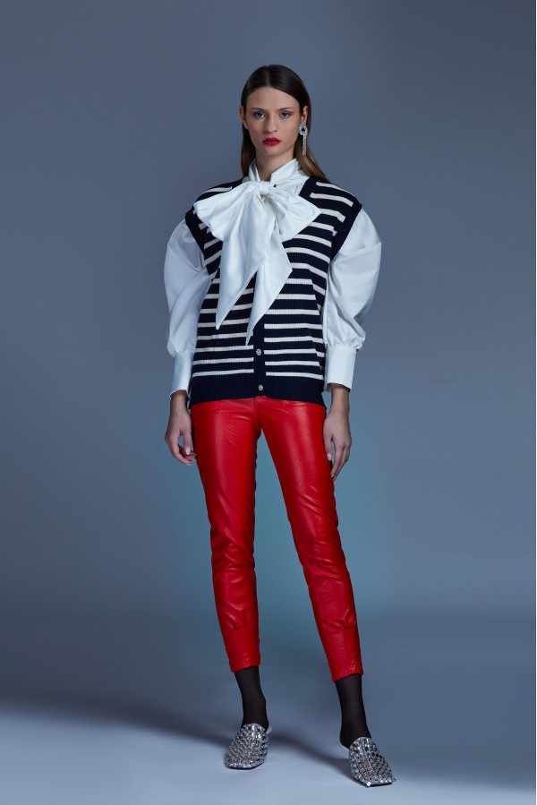 U R Ink ROMA244W2Z4 PANTALONI ROSSO