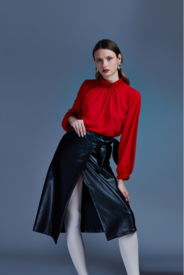 U R Ink SANTOS234W2Z4 CAMICIE E BLUSE ROSSO