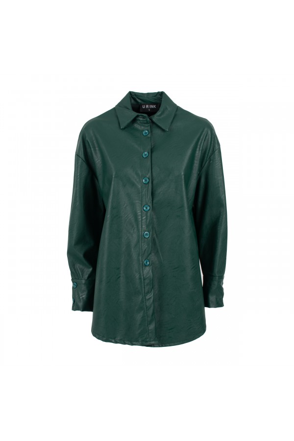 U R Ink SIMONA044W1A8 CAMICIE E BLUSE GREEN