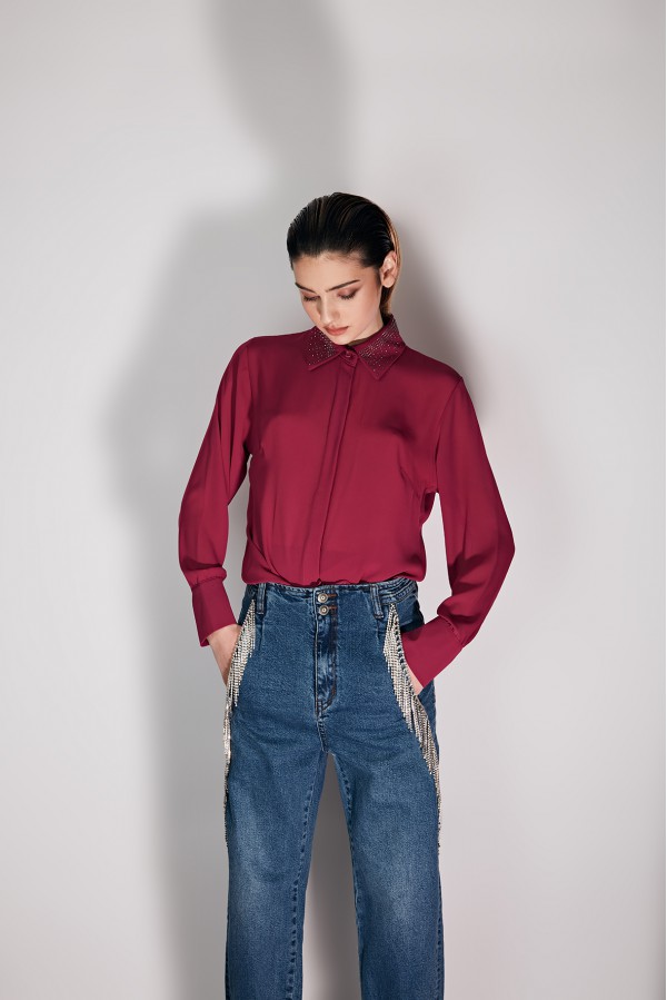 U R Ink SINES 254W3C3 CAMICIE e BLUSE MAGENTA