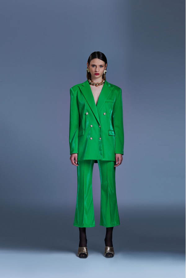 U R Ink SINTRA244W2F2 PANTALONI VERDE