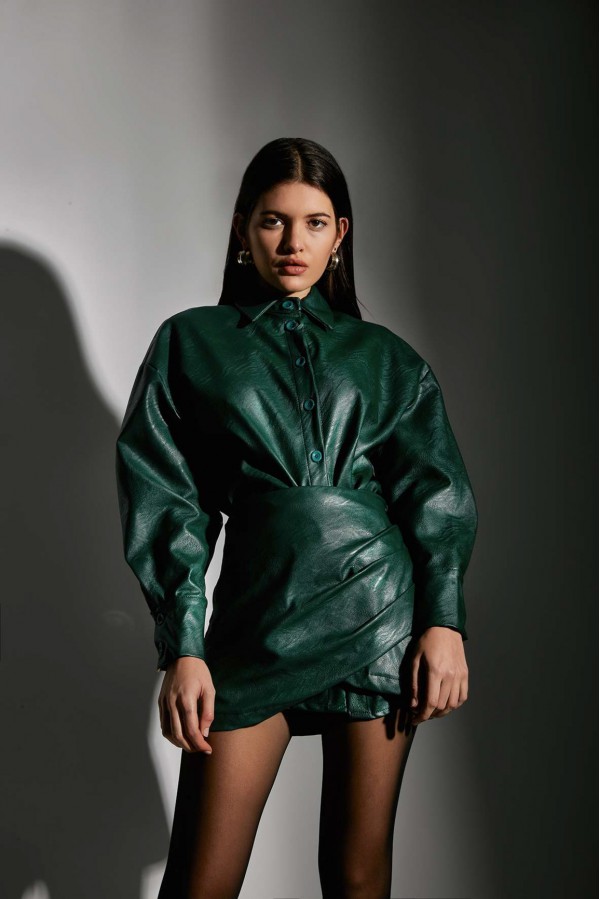 U R Ink SOFIA024W1A8 GONNE GREEN