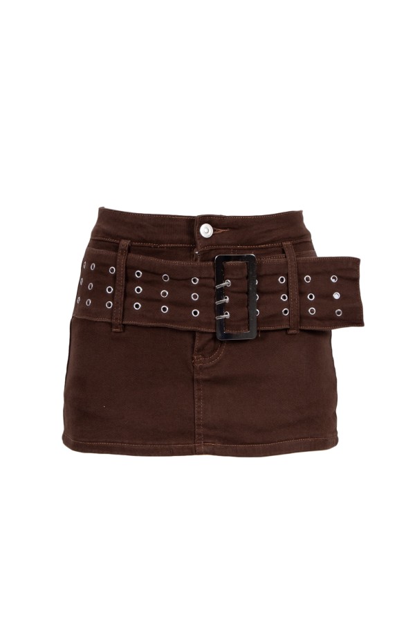 U R Ink SUMIDERO 014W430 GONNE CAFFÉ