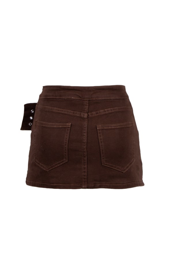 U R Ink SUMIDERO 014W430 GONNE CAFFÉ