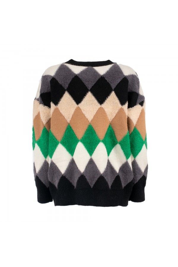 U R Ink TARIFA 134W3C2 MAGLIERIA MULTICOLORE