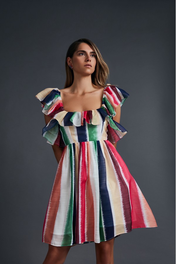 U R Ink TARIJA C 114S3C2 ABITI MULTICOLORE