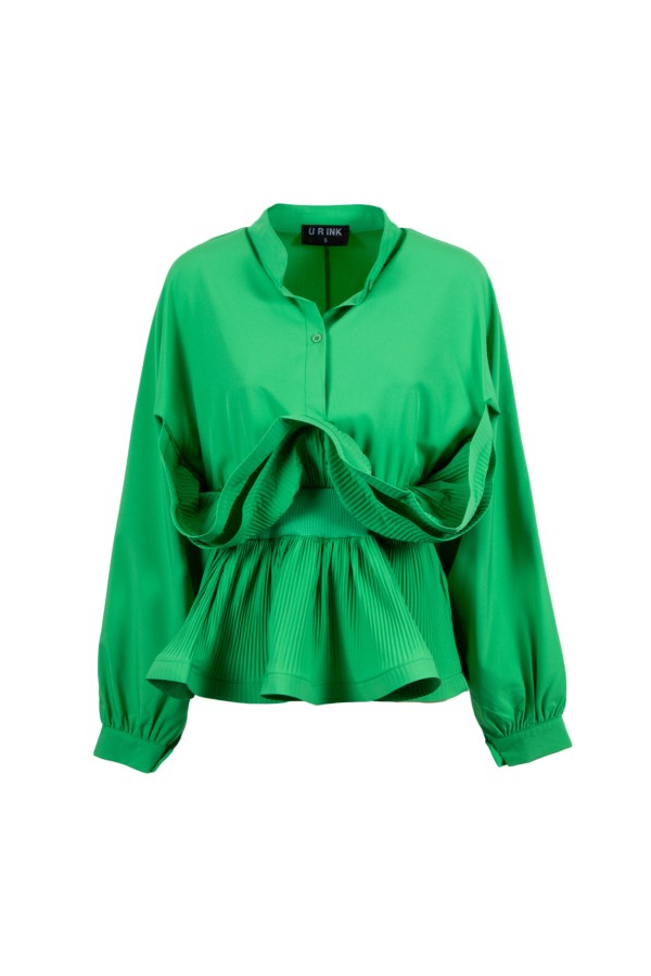 U R Ink TOLUCA 234W4F2 CAMICIE E BLUSE VERDE