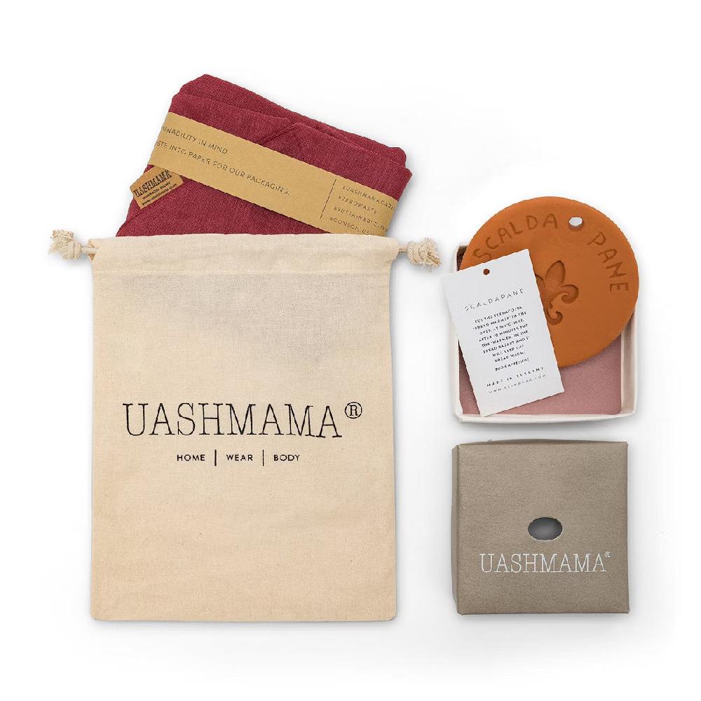 Uashmama FIOCCO LINEN BREAD BAG AND SCALDAPANE GIFT SET – Uashmama UK
