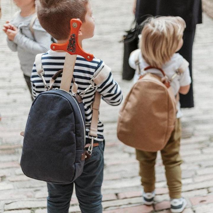 Uashmama Uashmama Midsize Zip-Up Backpack | Recycled Accents – Uashmama UK