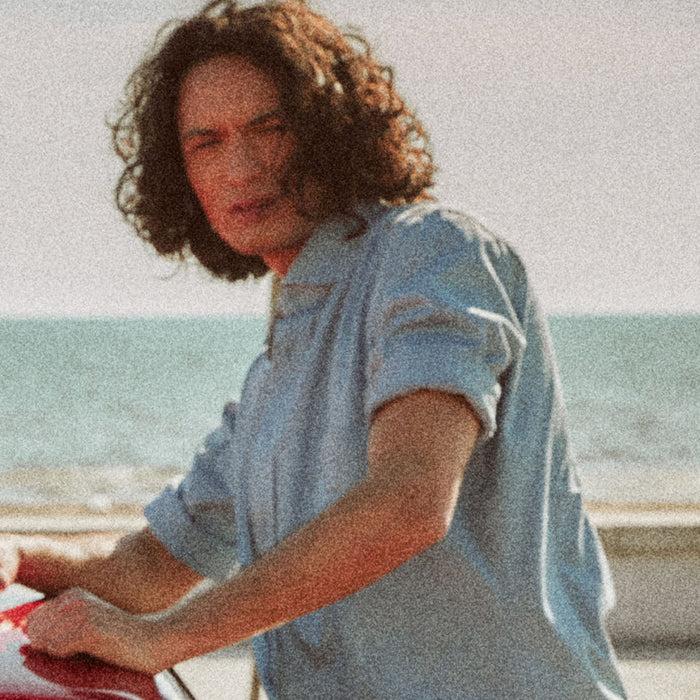 Ulturale Camicia Jersey Azzurra In Cotone – Ulturale