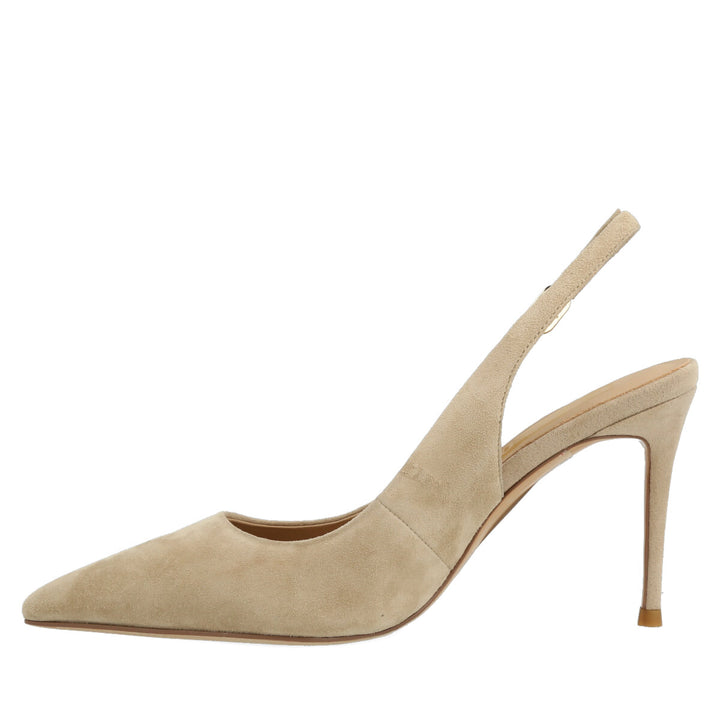 Uma Parker Chanel In Camoscio Beige