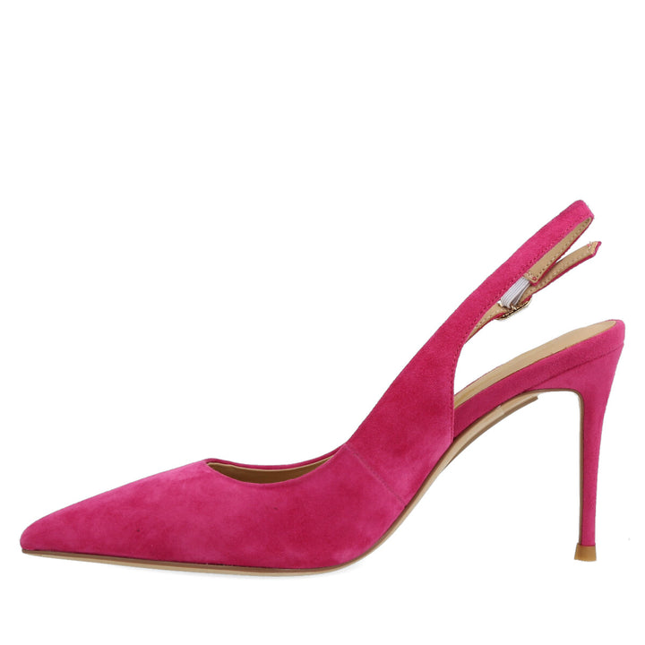 Uma Parker Chanel In Camoscio Fuxia