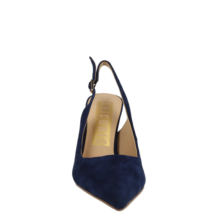 Uma Parker Chanel In Camoscio Navy