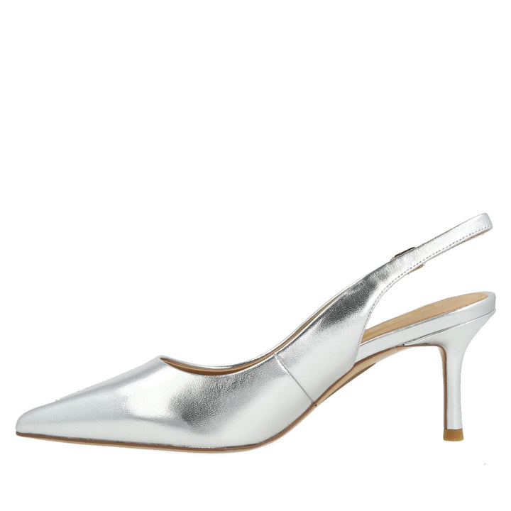 Uma Parker Chanel In Nappa Metal Argento