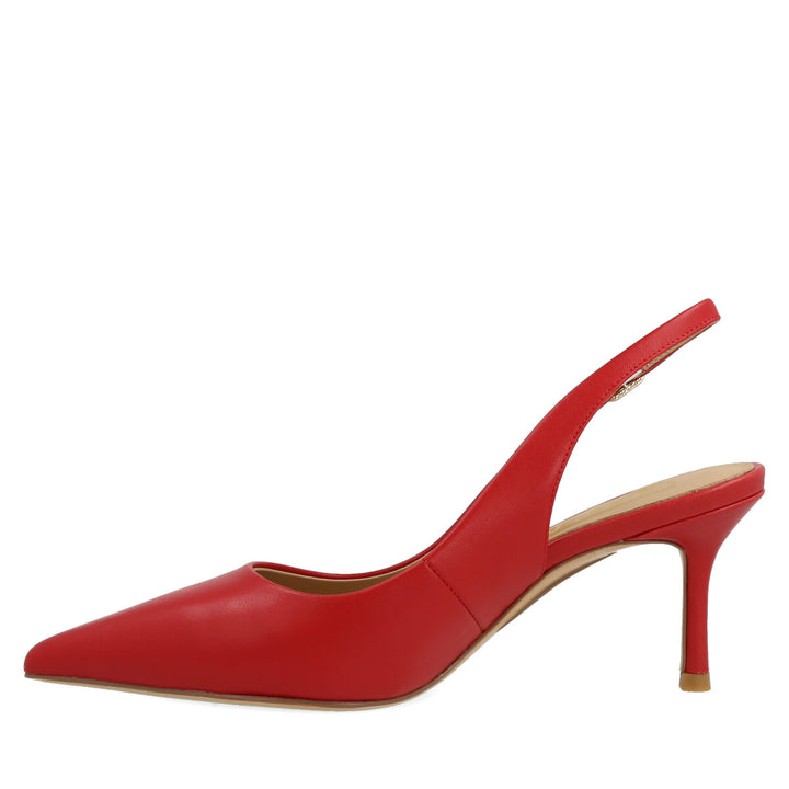 Uma Parker Chanel In Nappa Rosso