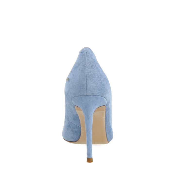 Uma Parker Decollete In Camoscio Light Blu