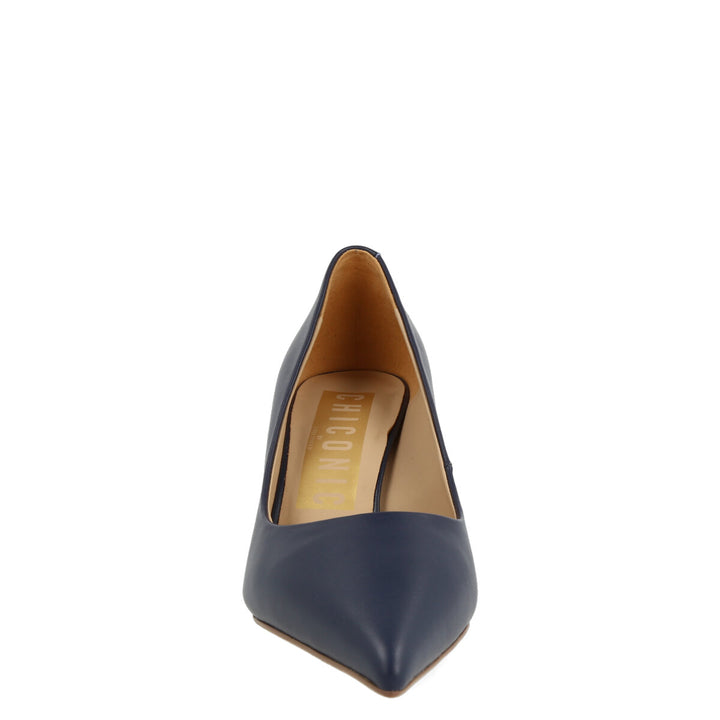 Uma Parker Decolleté In Nappa Blu