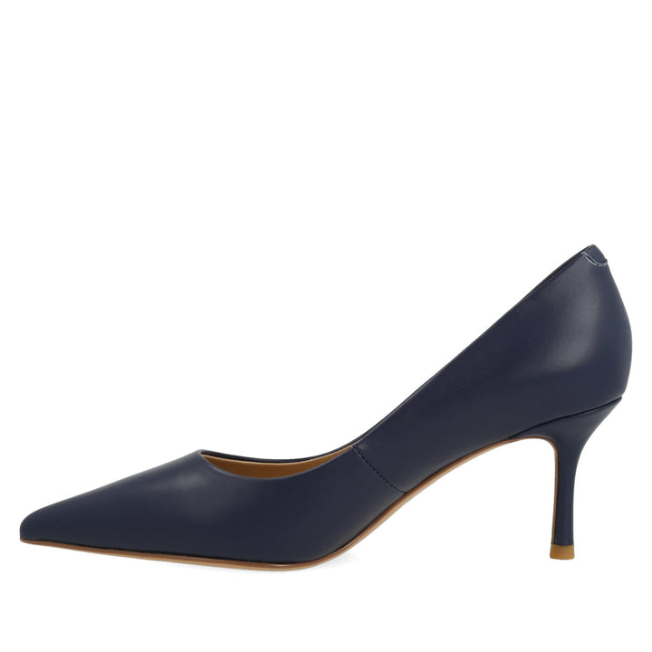 Uma Parker Decolleté In Nappa Blu