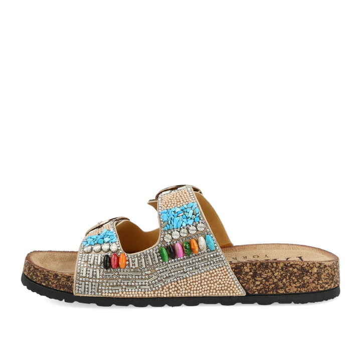 Uma Parker Sandali Doppia Fibbia Nude 10.01.24PND