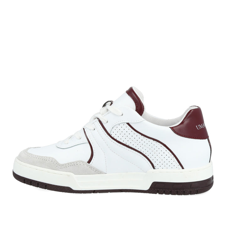 Uma Parker Skate022 Bianco-Bordeaux