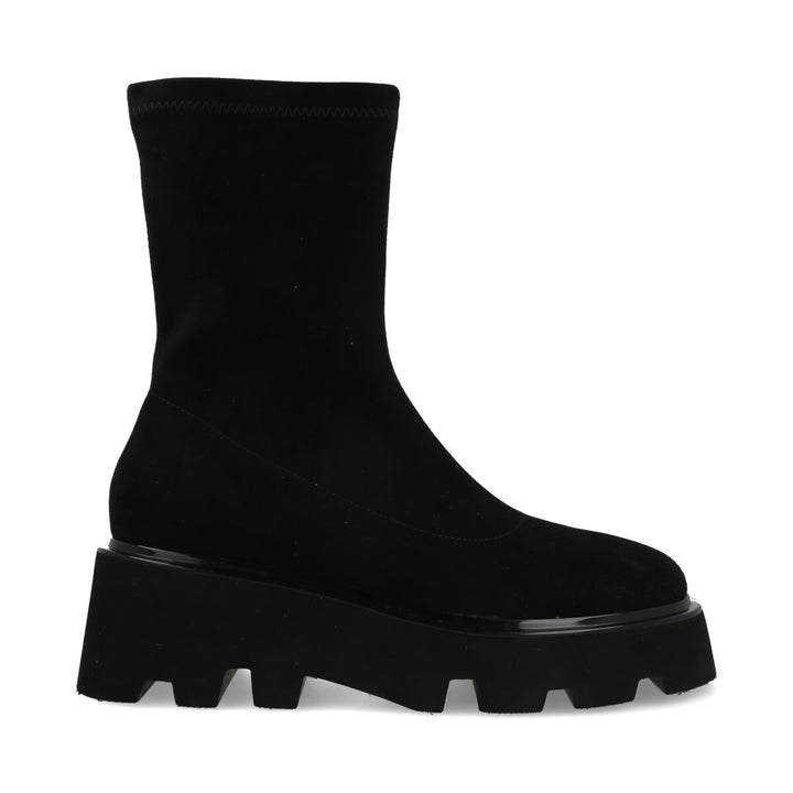 Uma Parker Tronchetto Tank in eco-suede black