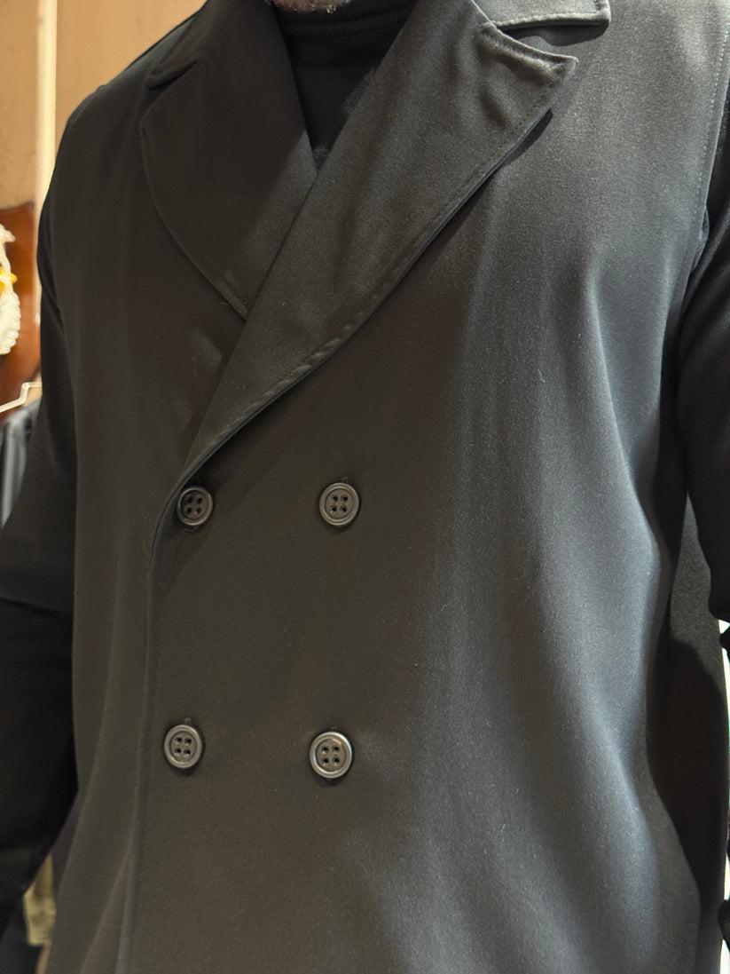 Underground Couture Giacca Smanicata Doppio Petto Nera