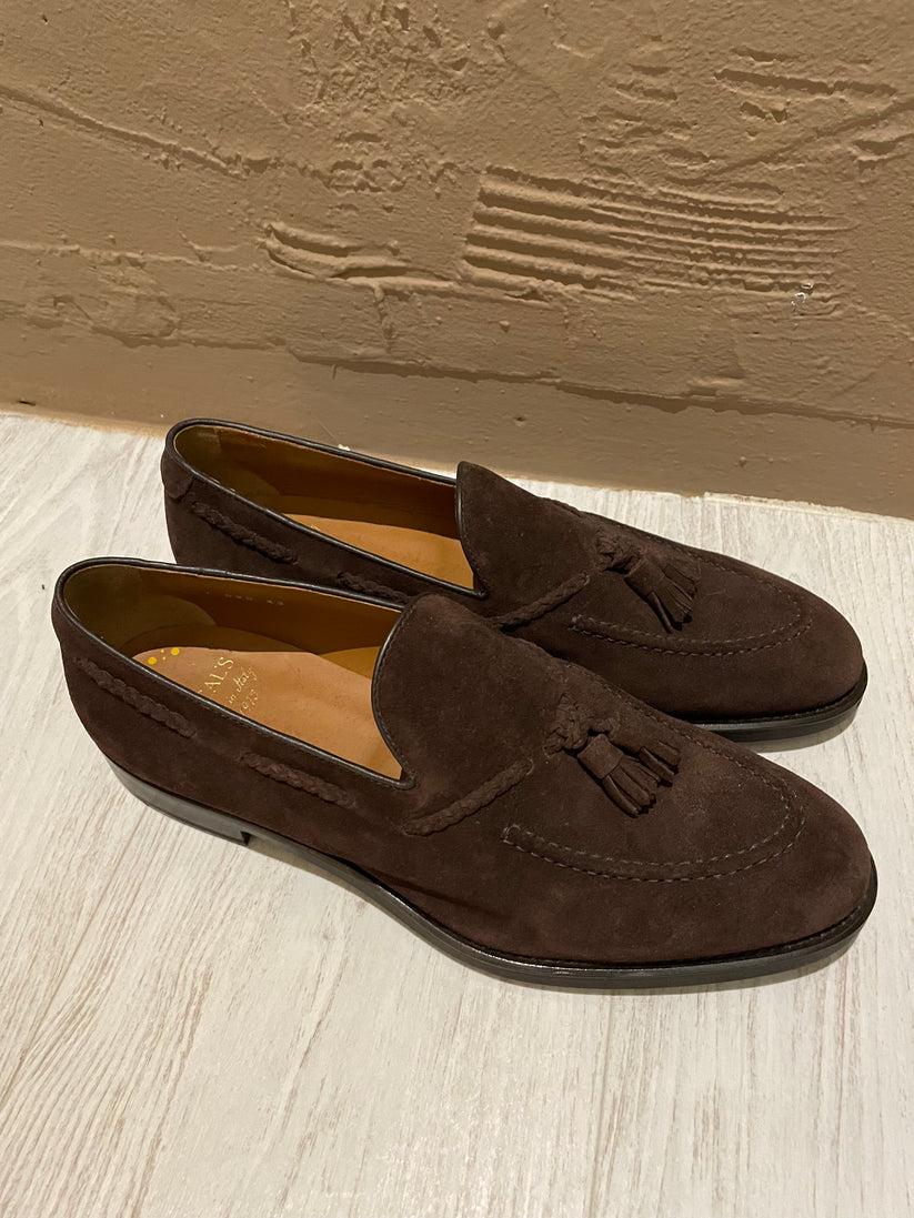 Underground Couture Mocassino Testa Di Moro Camoscio