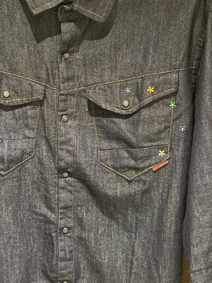 Underground Couture Camicia Denim Displaj