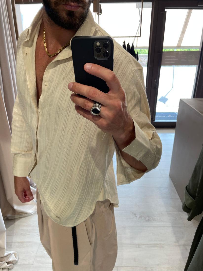 Underground Couture Camicia Over Macrame’