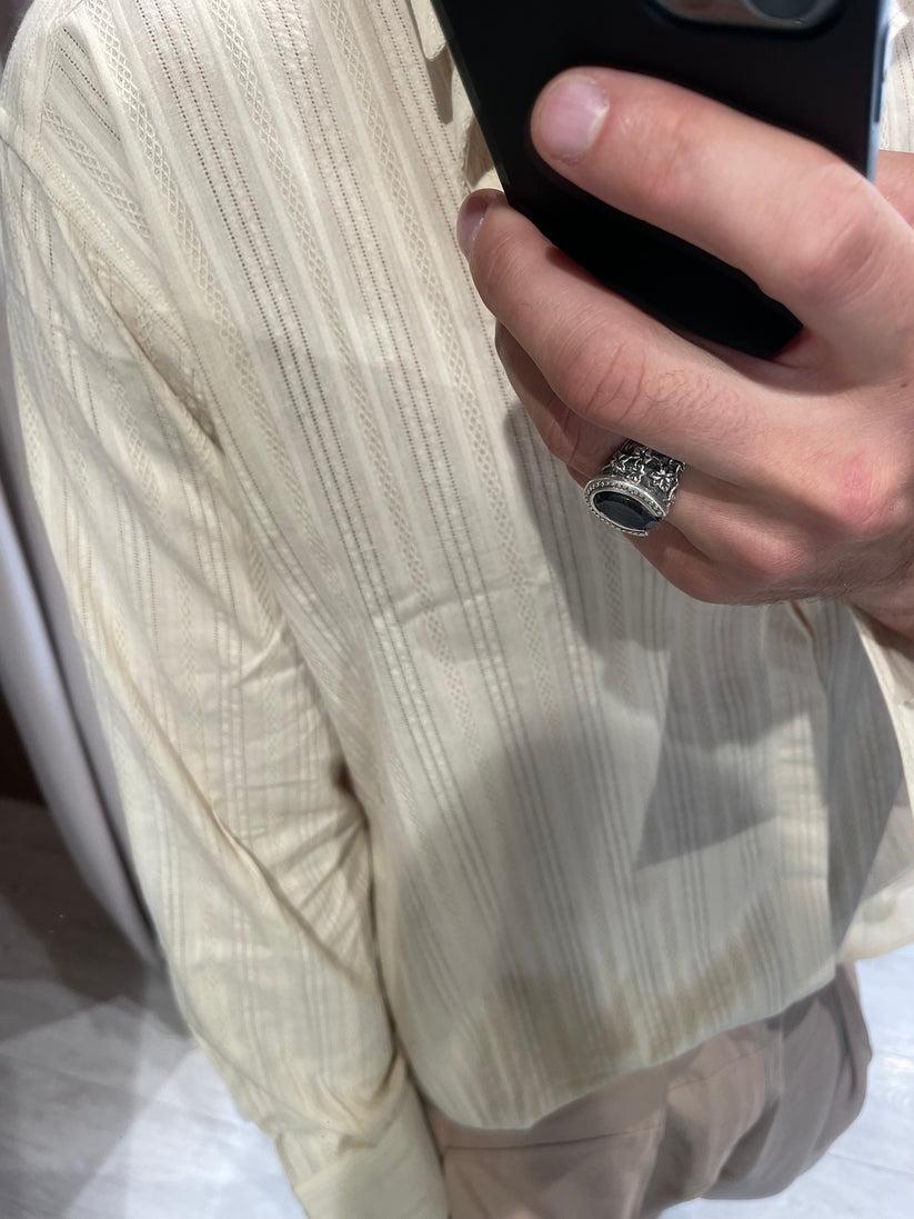 Underground Couture Camicia Over Macrame’