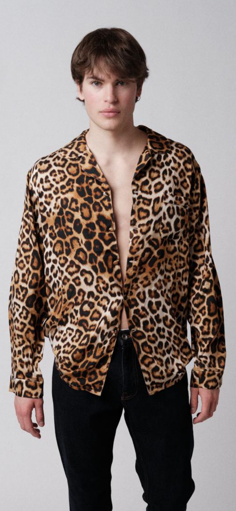 Underground Couture Camicia Tencel Animalier