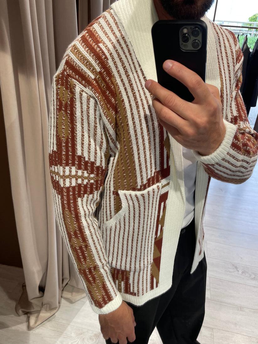 Underground Couture Cardigan Lana Etnico