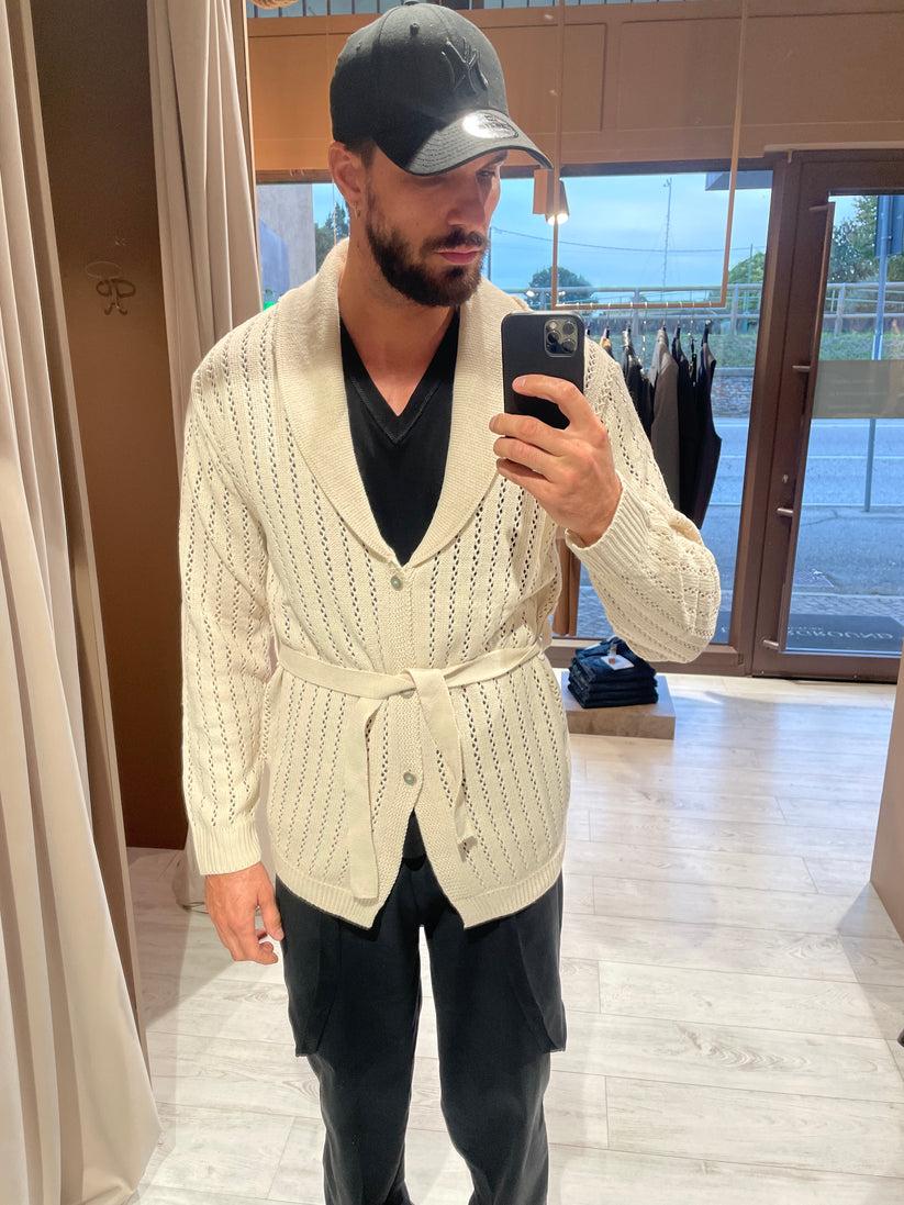 Underground Couture Cardigan Traforato Panna